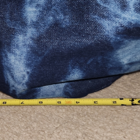 VINTAGE GUESS JEAN MANUFACTURER TIE DYE REVERSE WEAVE DUFFLE BAG 17" WIDE - Picture 14 of 16